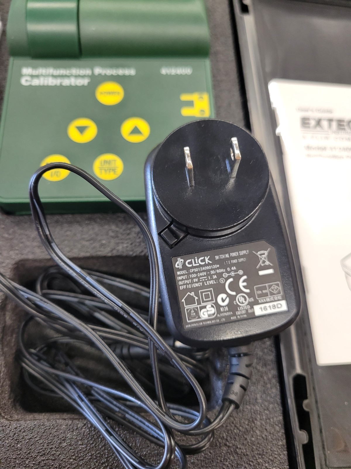 Extech 412400 Multifunction Current Voltage Calibration Processor Thermocouple