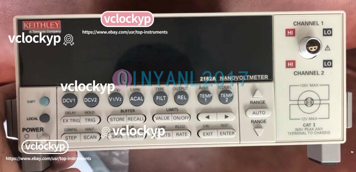 ONE Keithley 2182A Dual-Channel Ultra-Low Voltage Nanovoltmeter