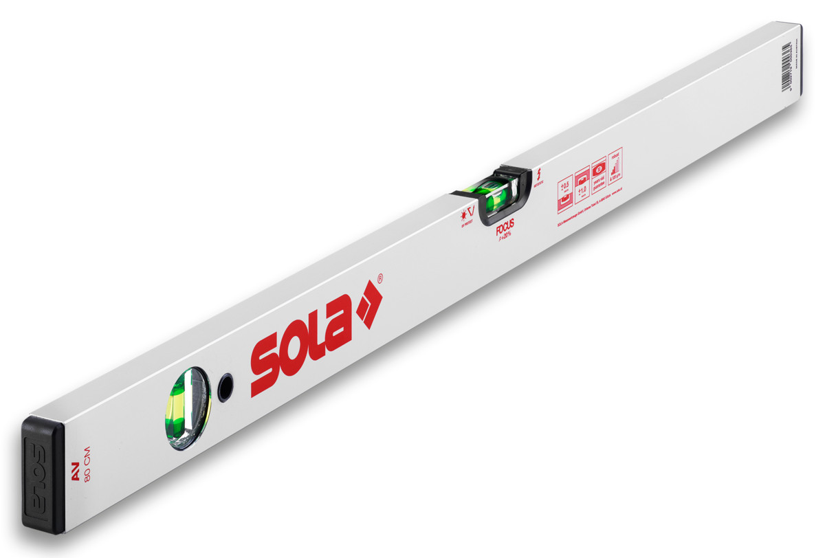 Sola Aluminum Spirit Level AV / 30 - 60 cm