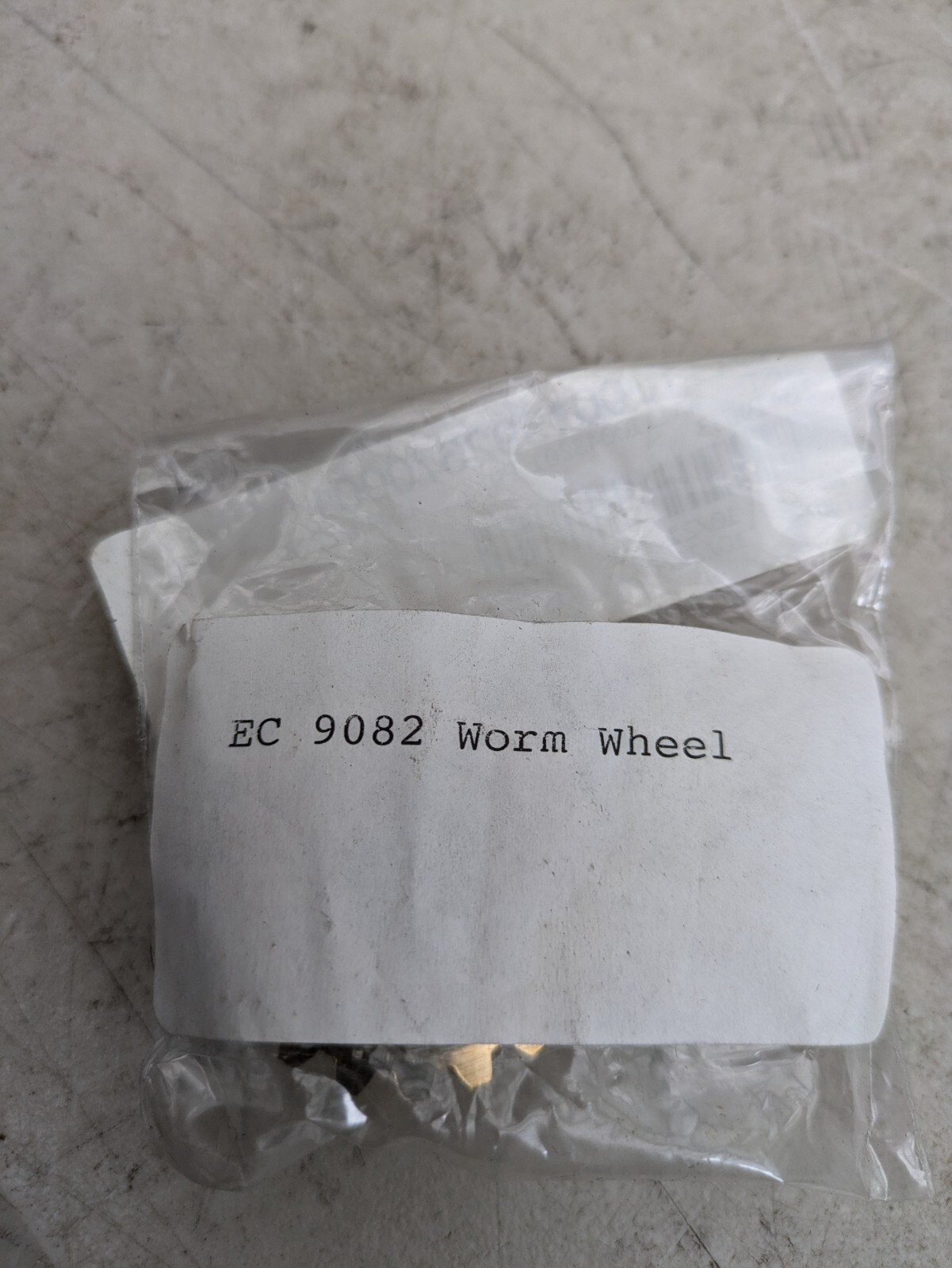 E-C Engineering & Manufacturing Inc. Worm Wheel P/N 9082