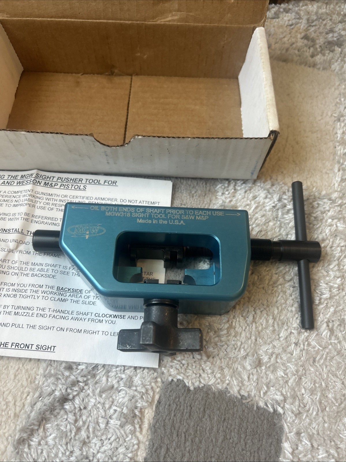 MGW318 Sight Tool for Smith & Wesson M&P Free Shipping