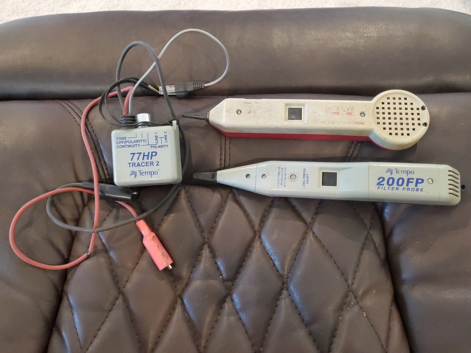 Tempo Progressive Electronics 200EP Inductive Amp, 77HP Tracer 2,  200FP Probe+