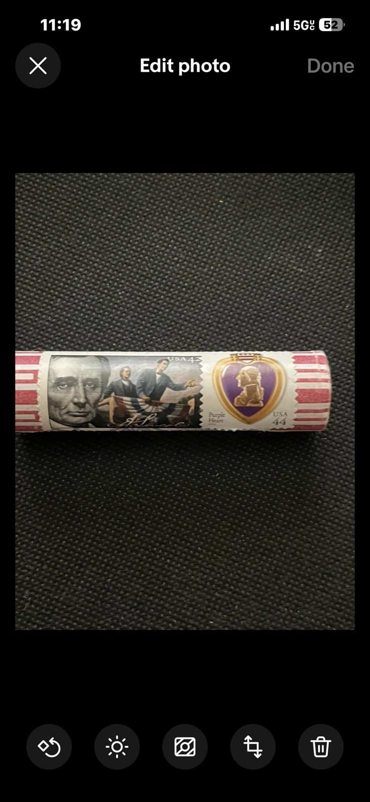 2009 Lincoln Log Cabin Penny P Or D Mint Roll 1st Issue LP1  Childhood Unc Roll