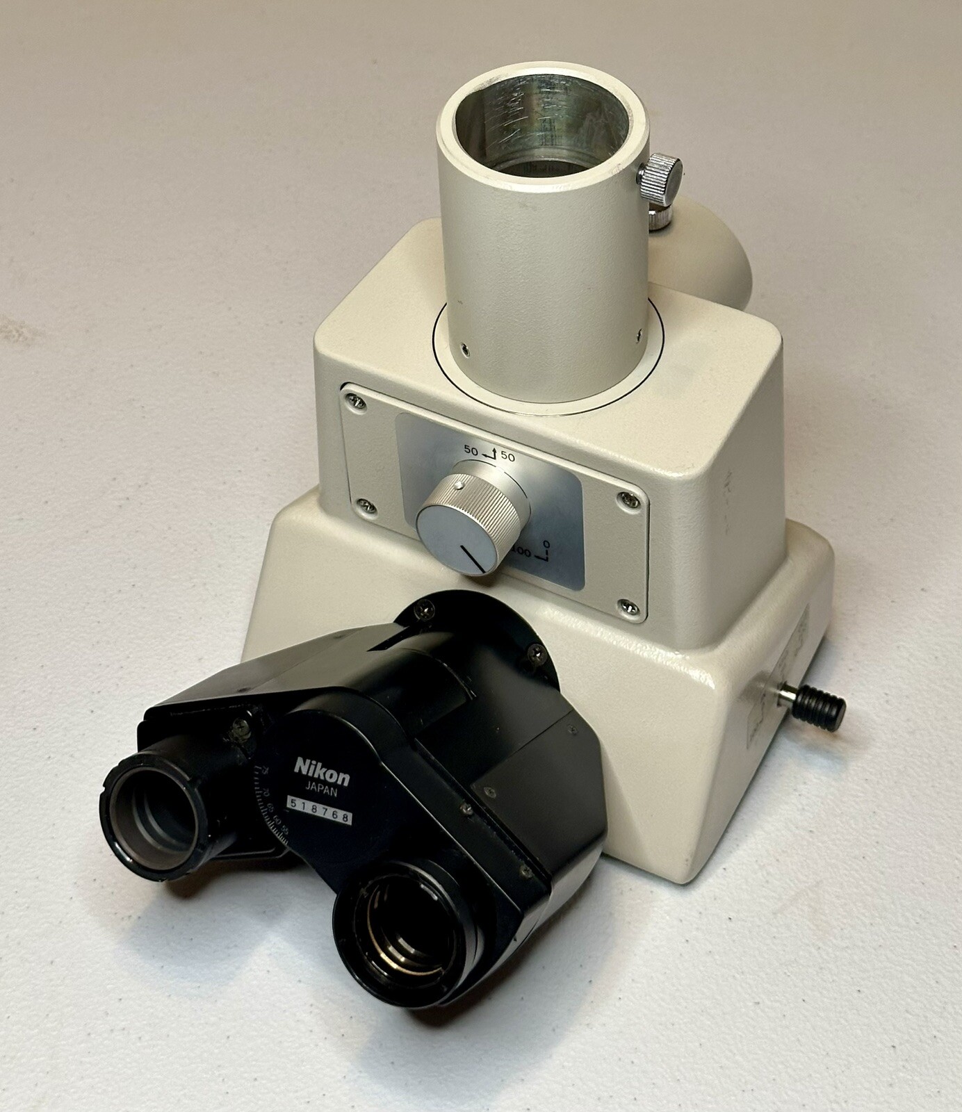 Nikon Quadnocular Microscope Observation Tube Labophot Optiphot