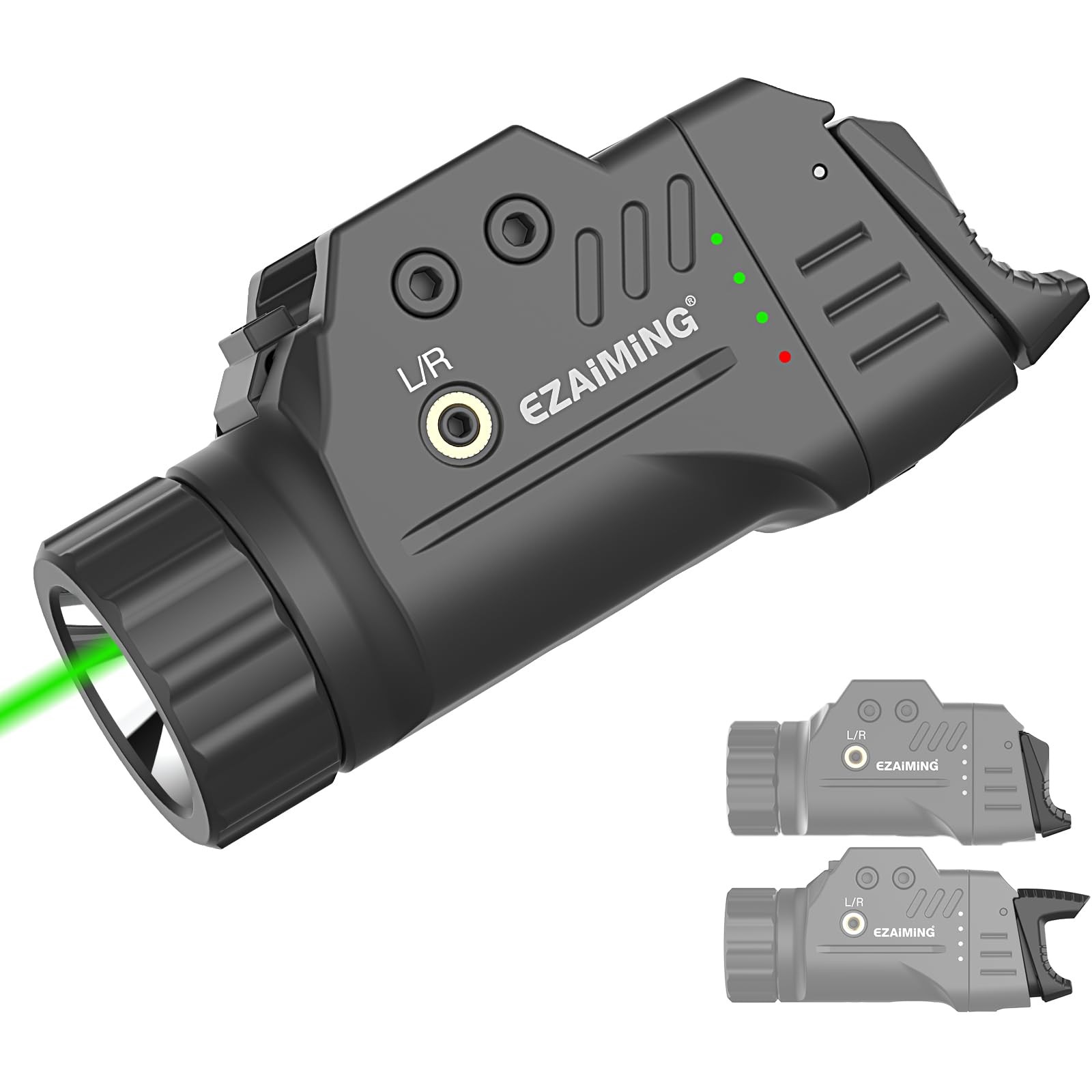 EZAIMING Green Laser Light Combo with Low and High Rear Switchs