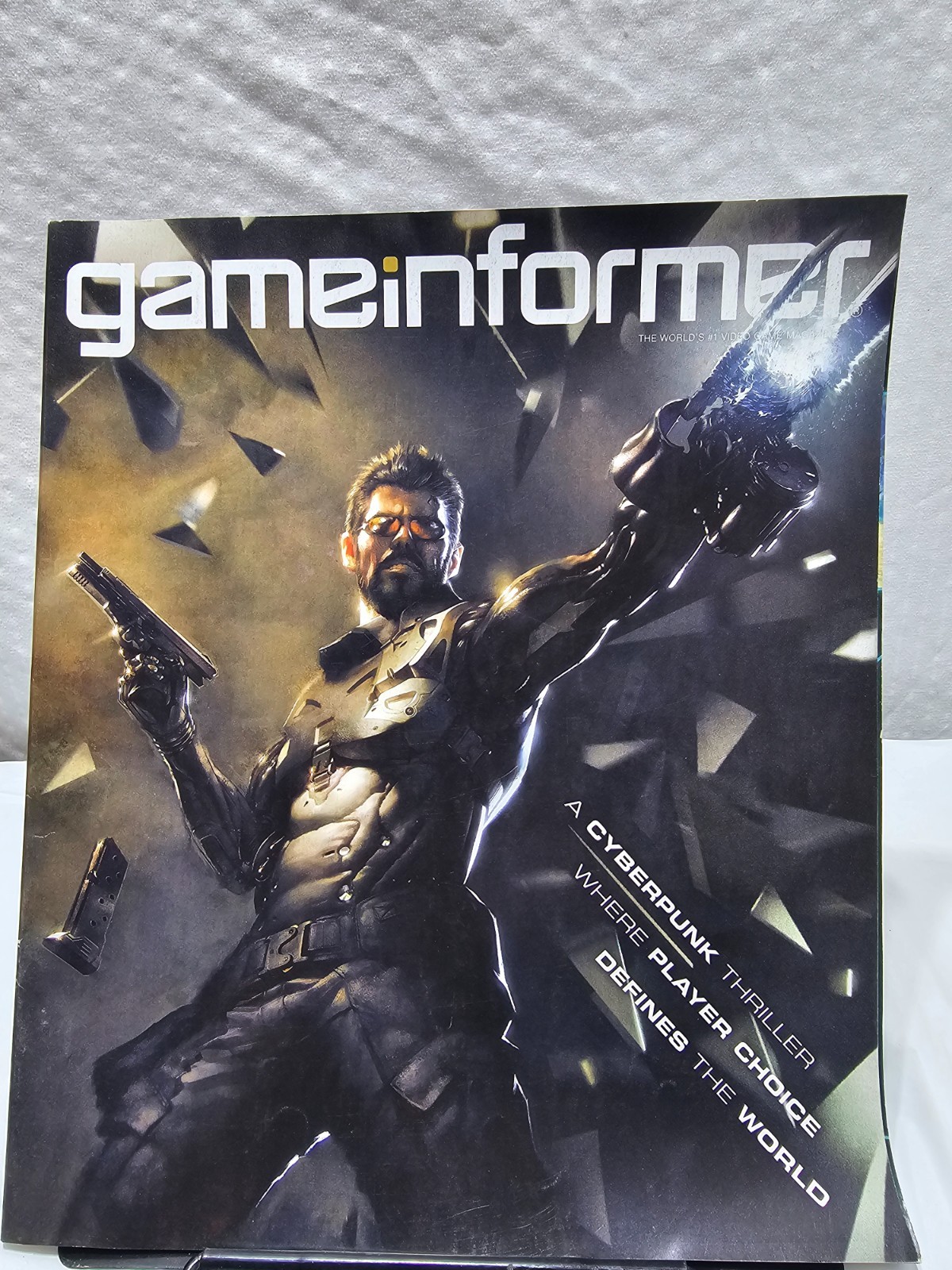 Game Informer Magazine May 2015 Issue 265 Deus Ex: Mankind Divided