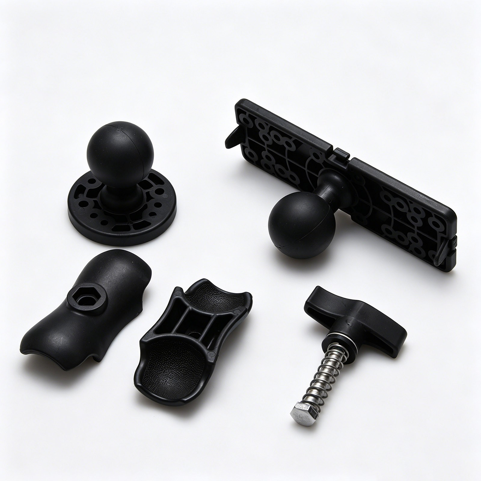 Adjustable Fish Finder Mount for Trolling 360 Quick Release Fits for Garmin