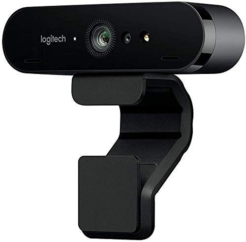 Logitech BRIO Ultra HD Webcam – 4K & 1080p Streaming , Widescreen Video, Dual...