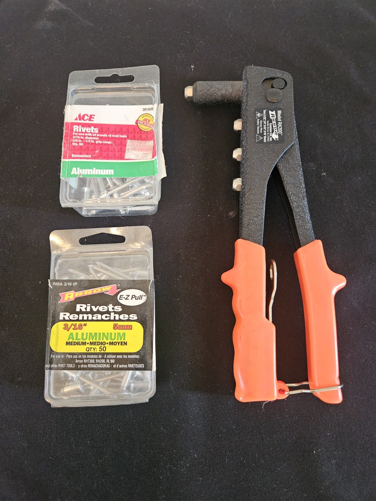 ~ Arrow RH200 EZ Rivet Tool + Rivets