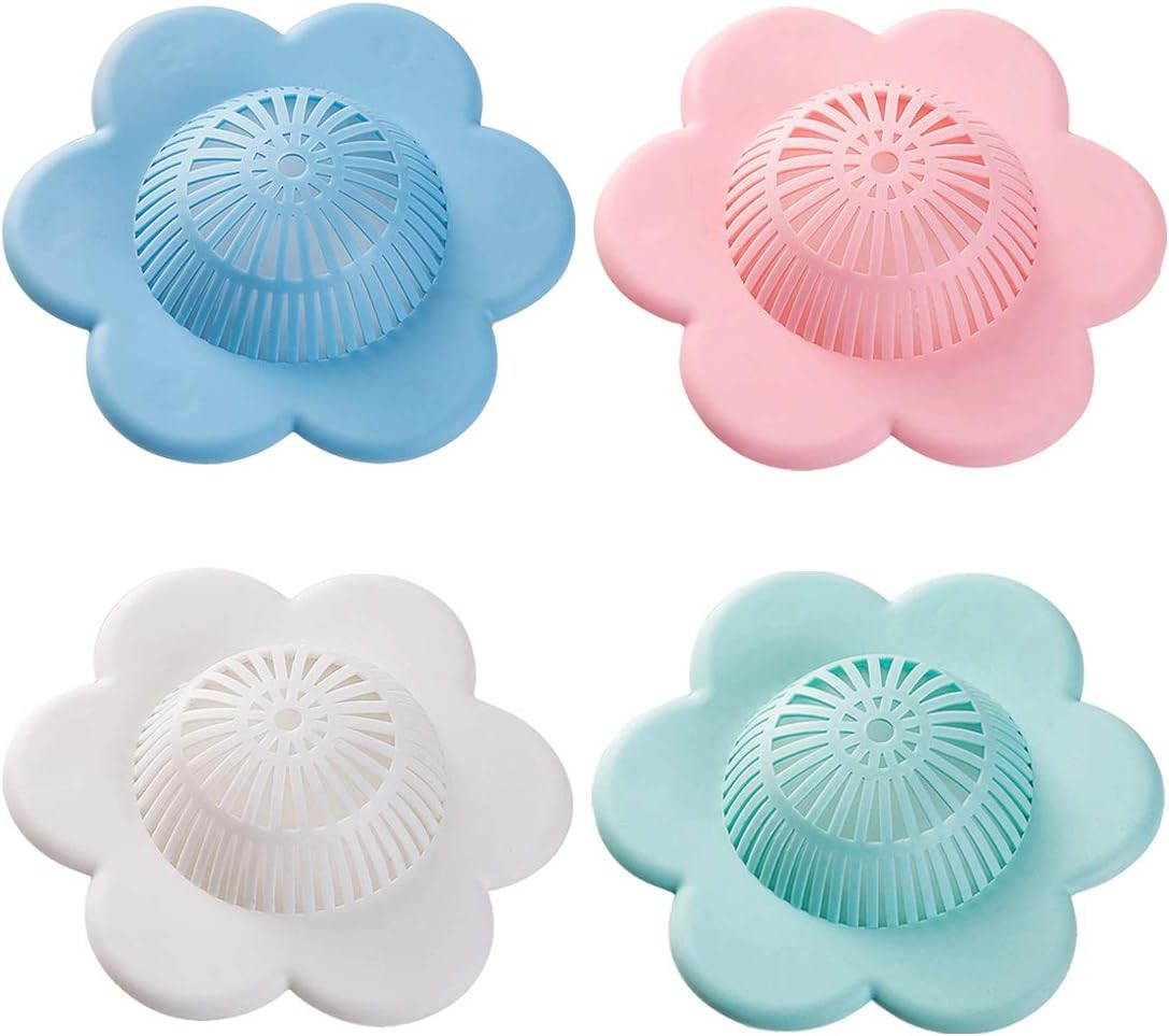 Hair Catcher Silicone Hair Sper Shower Drain Covers with Suct Cups