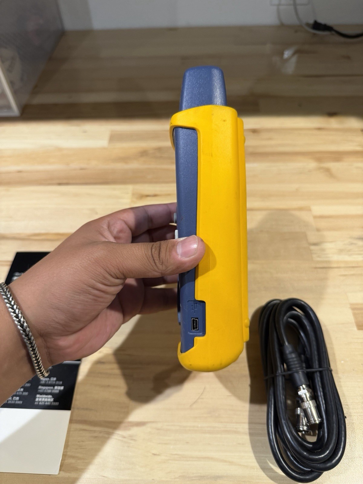FLUKE NETWORKS CABLE IQ QUALIFICATION TESTER (TESTED) SHIPS FAST
