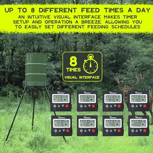 6V/12V Universal Game Feeder Digital Timer