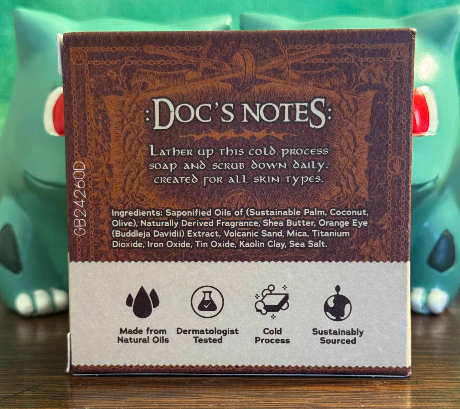 Dr Squatch Soap The One Ring Rinse - LotR Limited Edition 👁️