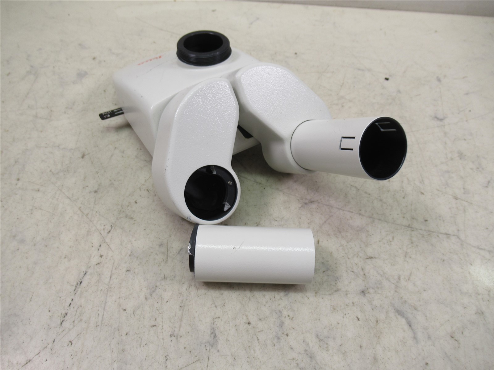 Leica 10445924 Stereo Microscope Trinocular Video/Photo Tube Head For MZ Series