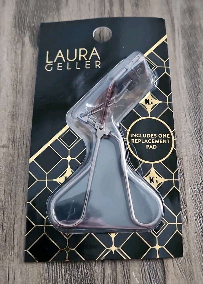 LAURA GELLER Universal EyelashCurler Includes One Replacement Pad BRAND NEW