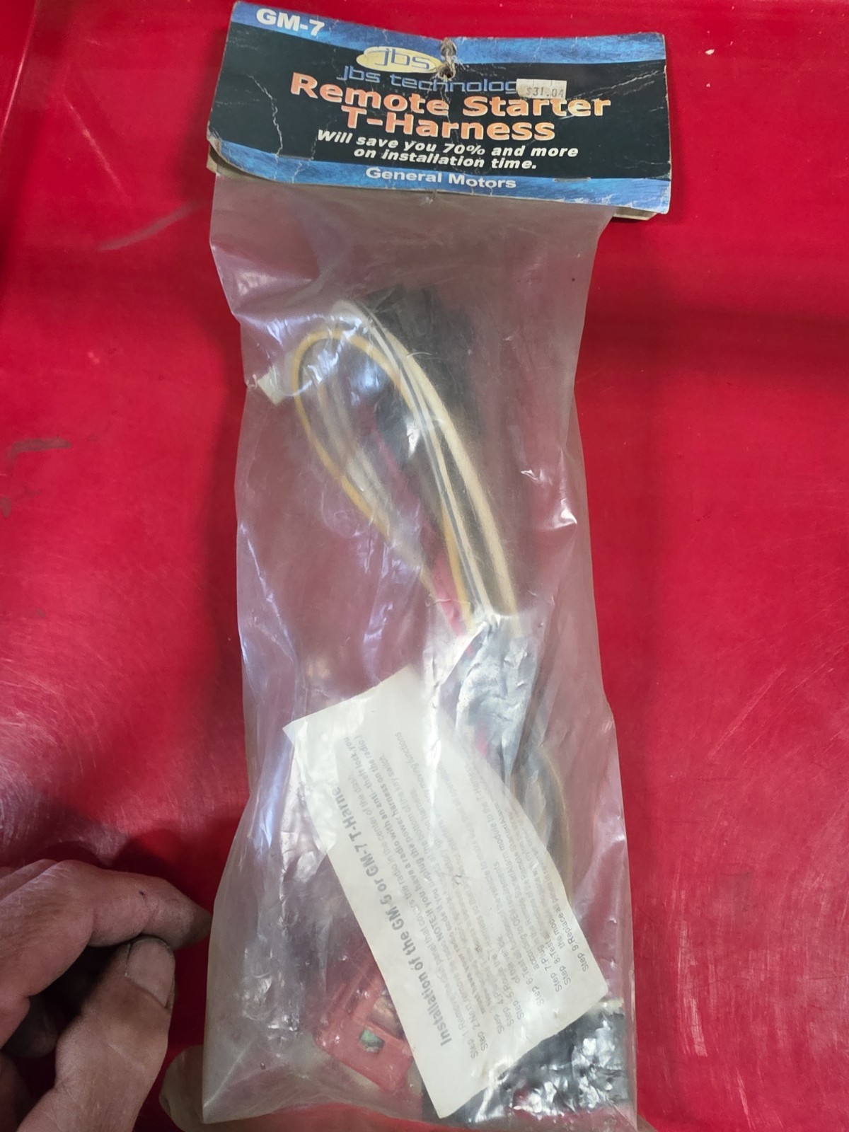 Gm-7 JDs Technologies Remote Starter T Harness NOS