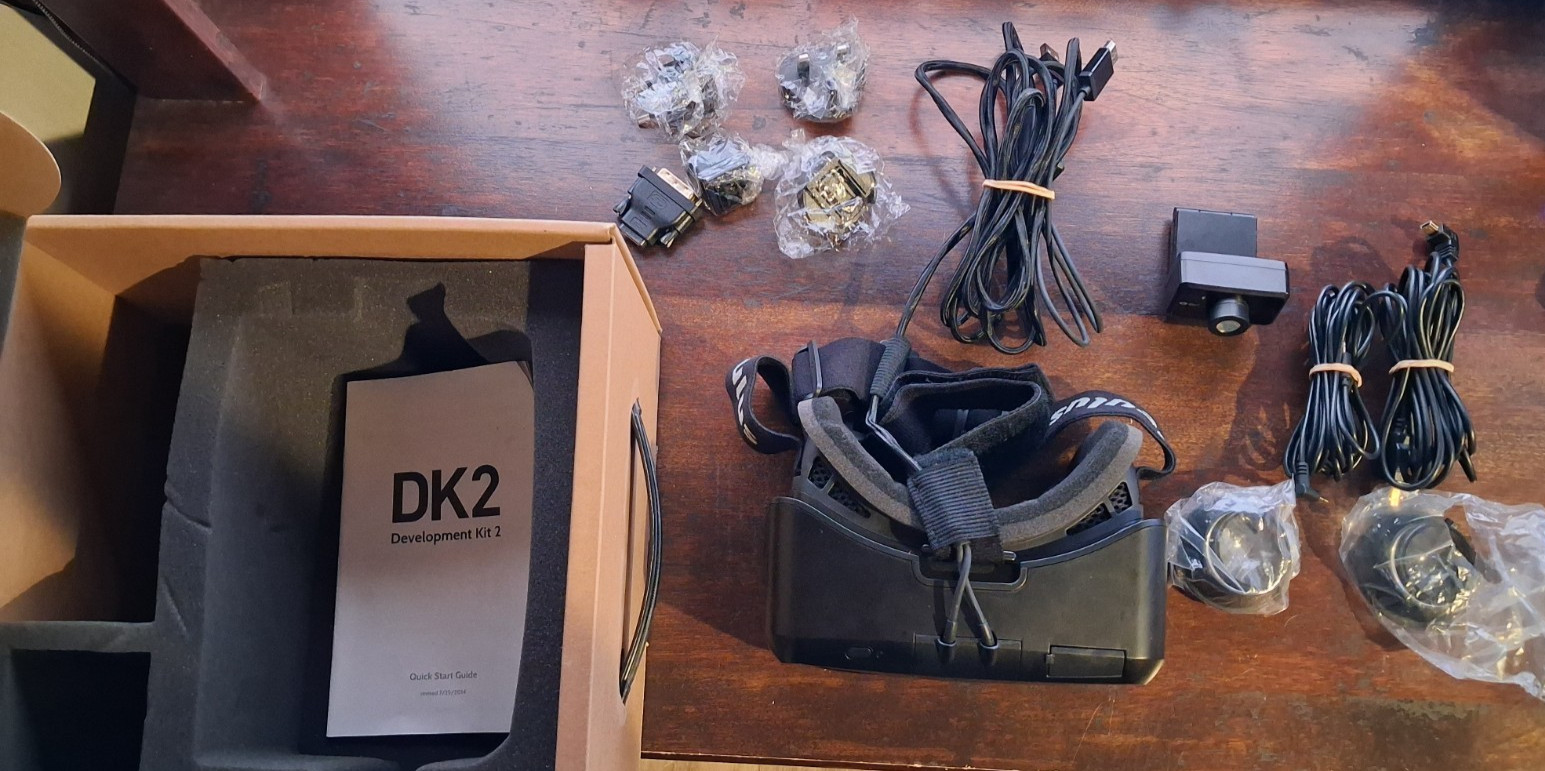 Oculus Rift DK2 Development Kit 2 Virtual Reality Headset in Box