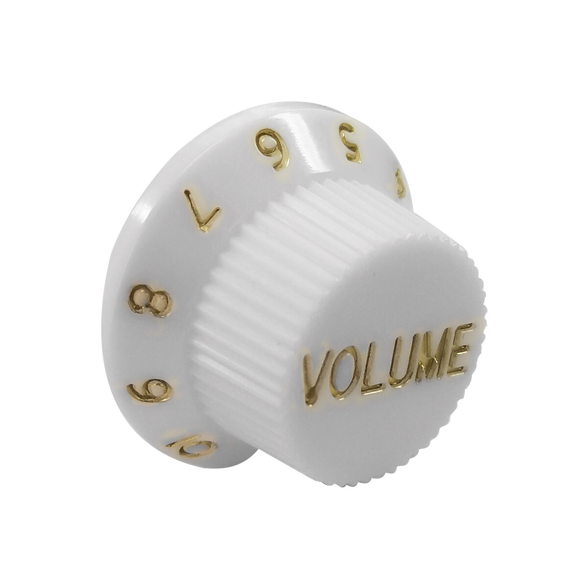 FLEOR Set FD ST Electric Guitar Knobs 2 Tone & 1 Volume Control Knobs White
