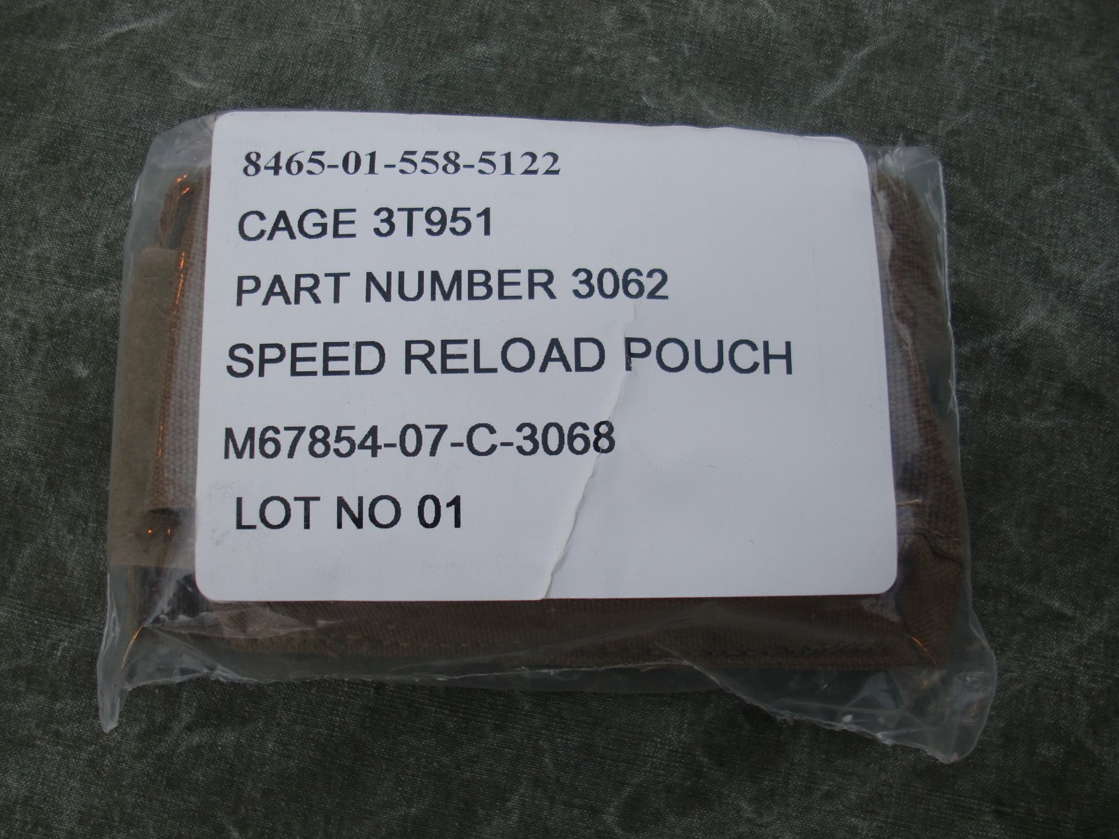 USMC Issue Coyote Brown Speed Reload Magazine pouch - New in Package