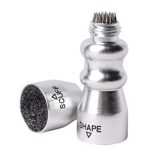 Billiard Pool Cue Tip Tool, Stick Silver 3-in-1 Bowtie Tool