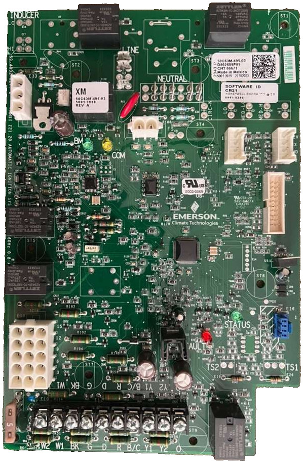 50C63M-495-03 Furnace D802689P01 Control Board CNT06671