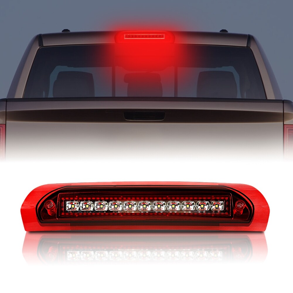 for Dodge Ram 1500 2500 3500 2002-2009 LED Third Brake Tail Light Lamp Smoke