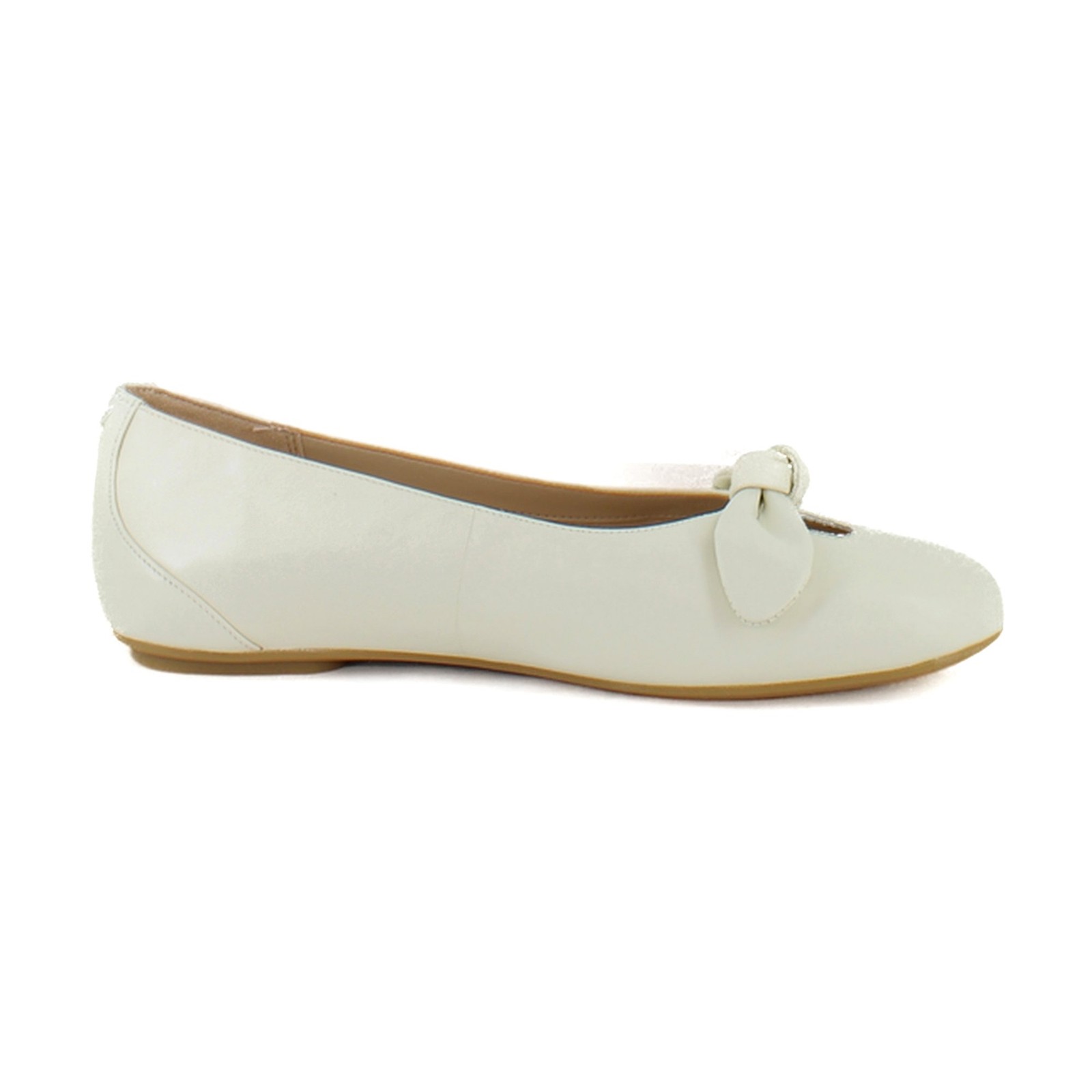 Vionic Tilly Women's Flats Ivory Leather Size 9.5 M