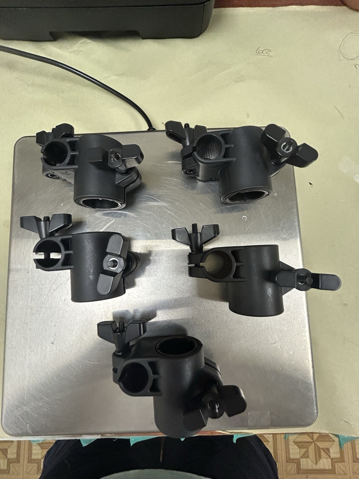 ALESIS MOUNTING BRACKET DM7X- 5 BRACKETS