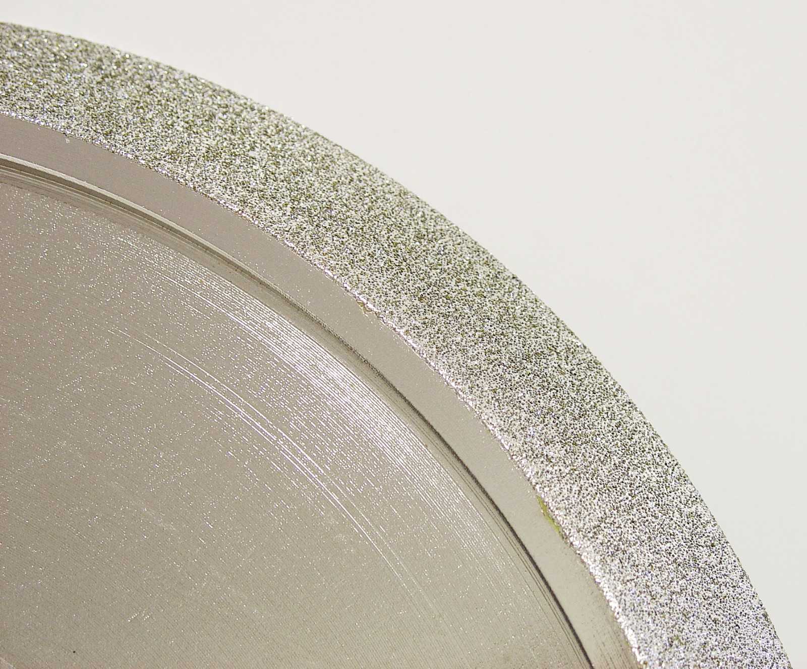 8” x 1/2” Electroplated Profile Wheel for Granite - Shape E - 45 Degree Bevel