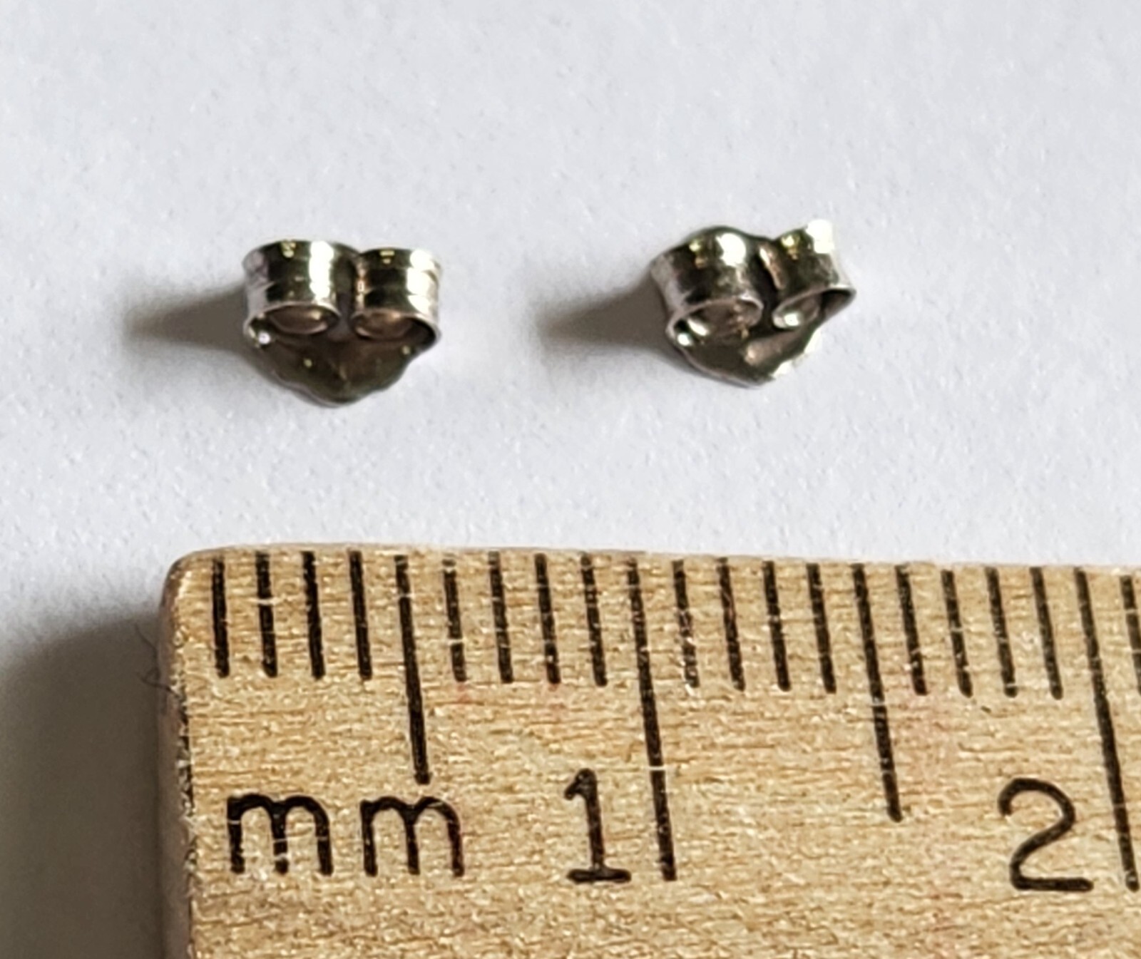 Earring Backs- Sterling Silver