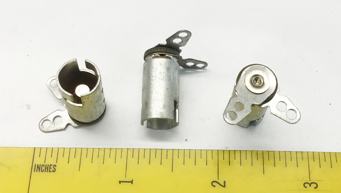 8 NOS Vintage Leecraft Lamp Assembly fits #47 6.3 Volt lamp