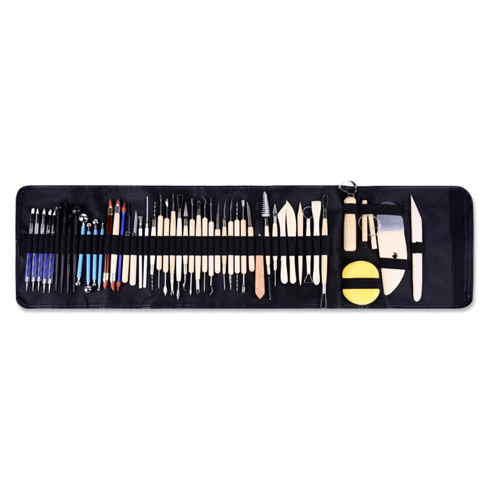 Clay Pottery Tool Sculpting Kit Carving Polymer Modeling Ceramic Art Craft Set