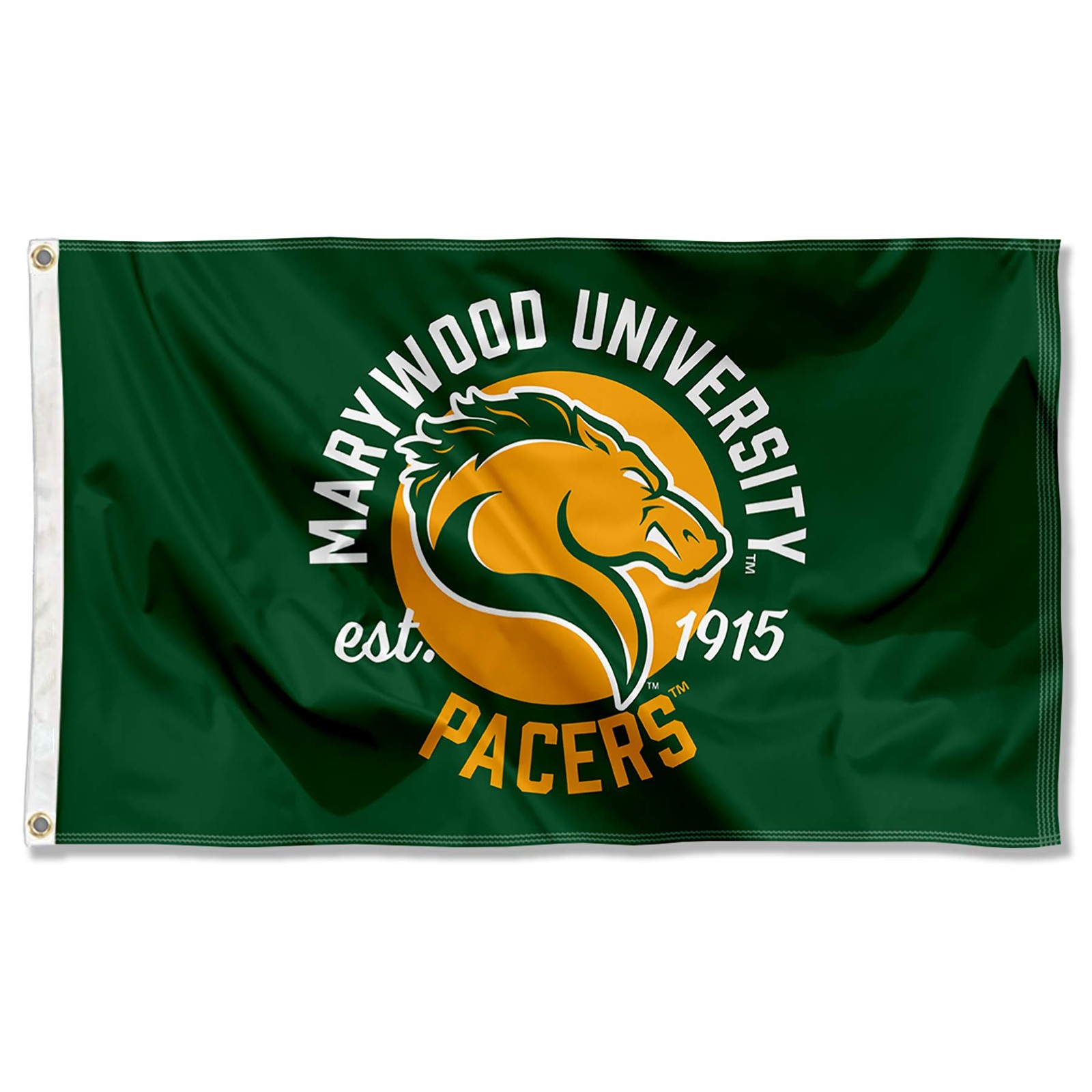 Marywood University Pacers Logo Flag Large 3x5
