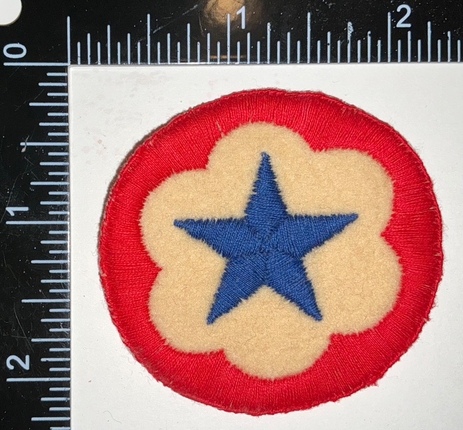WWII US Army Service Forces ASF FELT VARIATION Patch