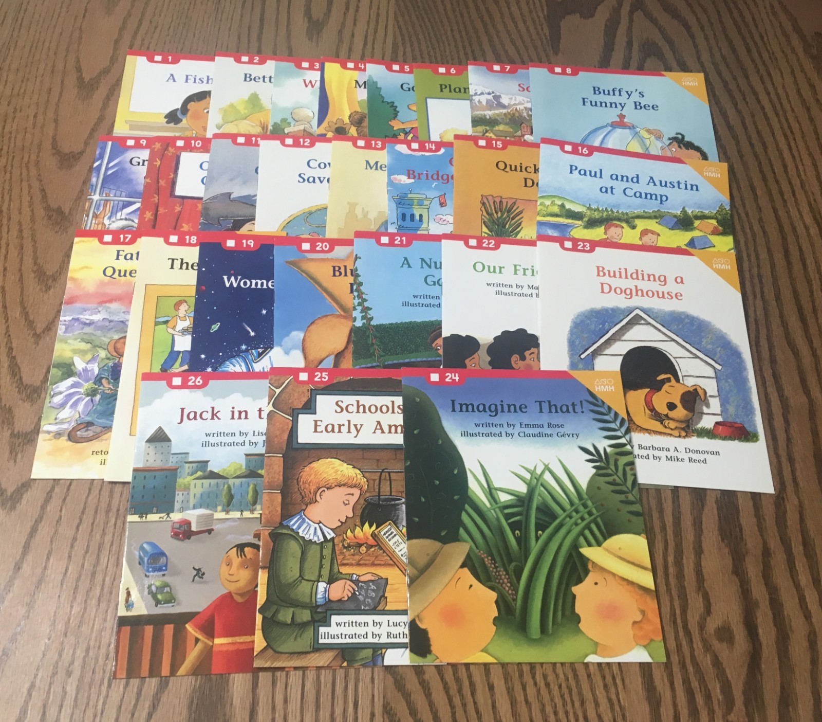 HMH SAXON PHONICS & SPELLING / GRADE 2 / FLUENCY READERS LEVEL B / 26 TITLES