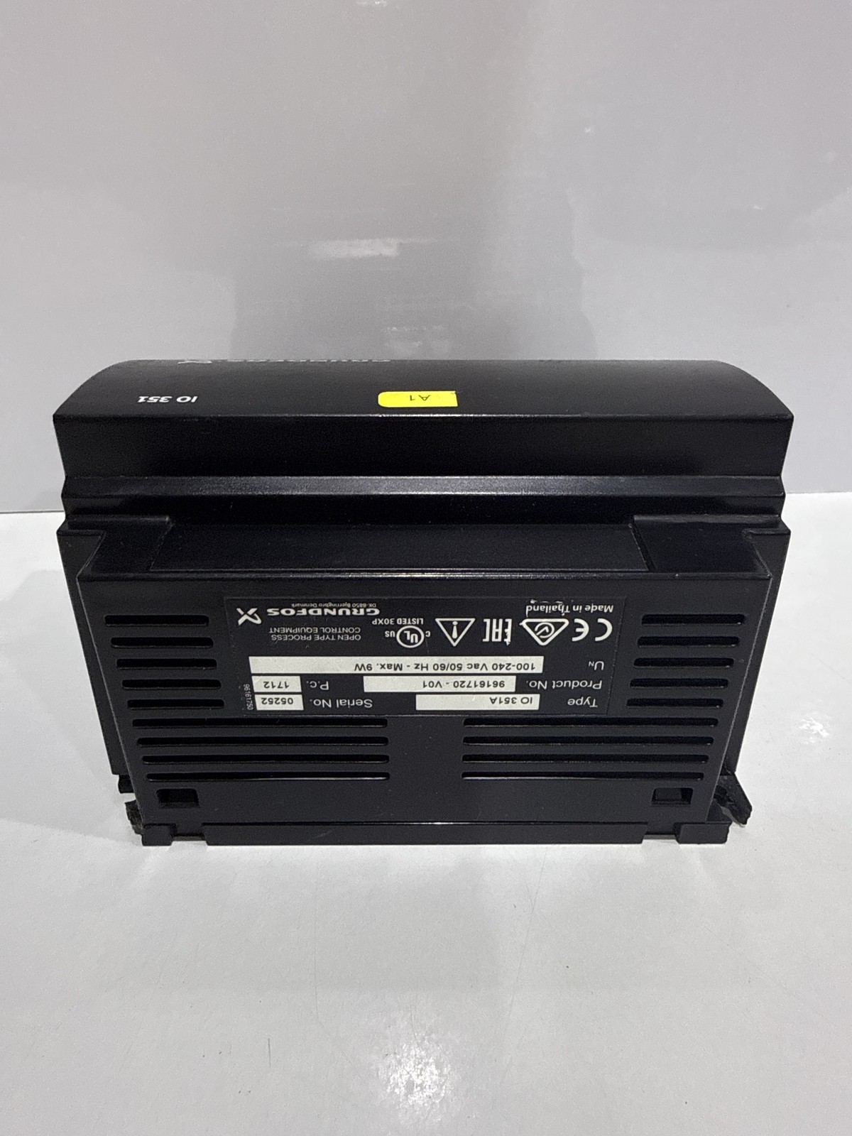 GRUNDFOS IO-351-A 96161720-V01 INPUT-OUTPUT FIXED SPEED CONTROLLER MODULE