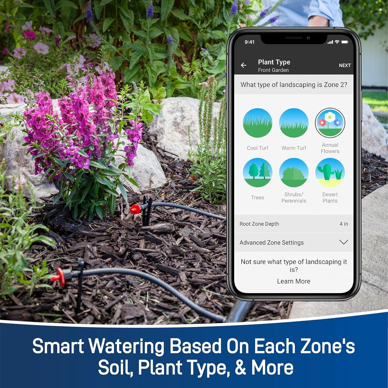 Orbit B-hyve 4-Zone Smart Indoor Sprinkler Controller - 57915