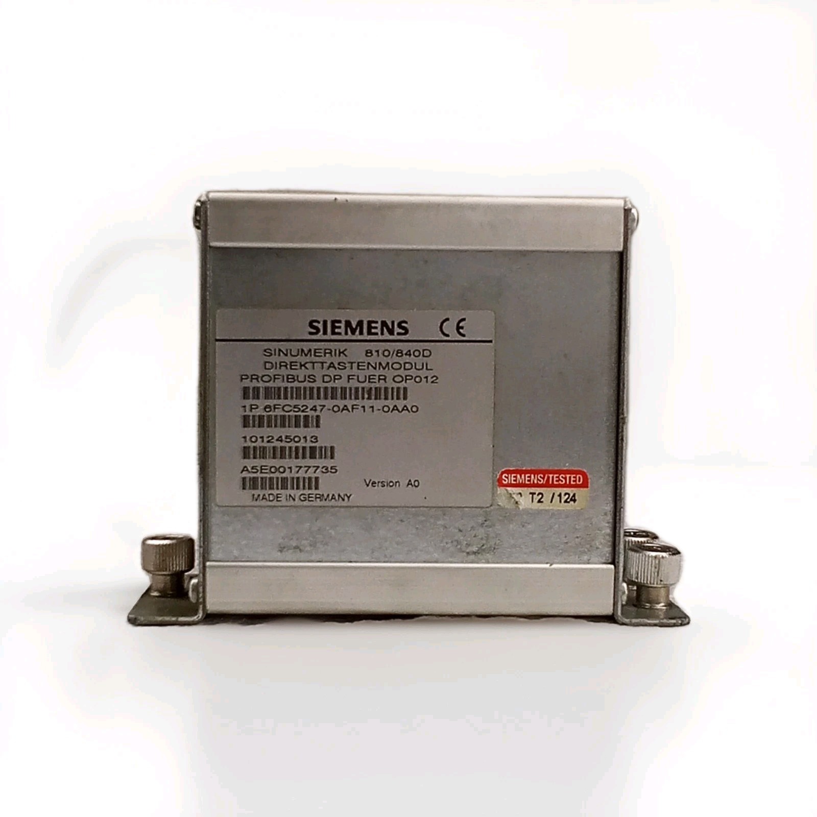 Siemens SINUMERIK 6FC5247-0AF11-0AA0 Direct Key Module