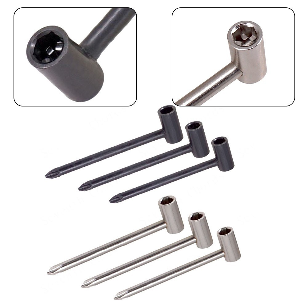 3 PCS Hex Guitar Truss Rod Wrench Set Perfect for Adjusting String Gauges