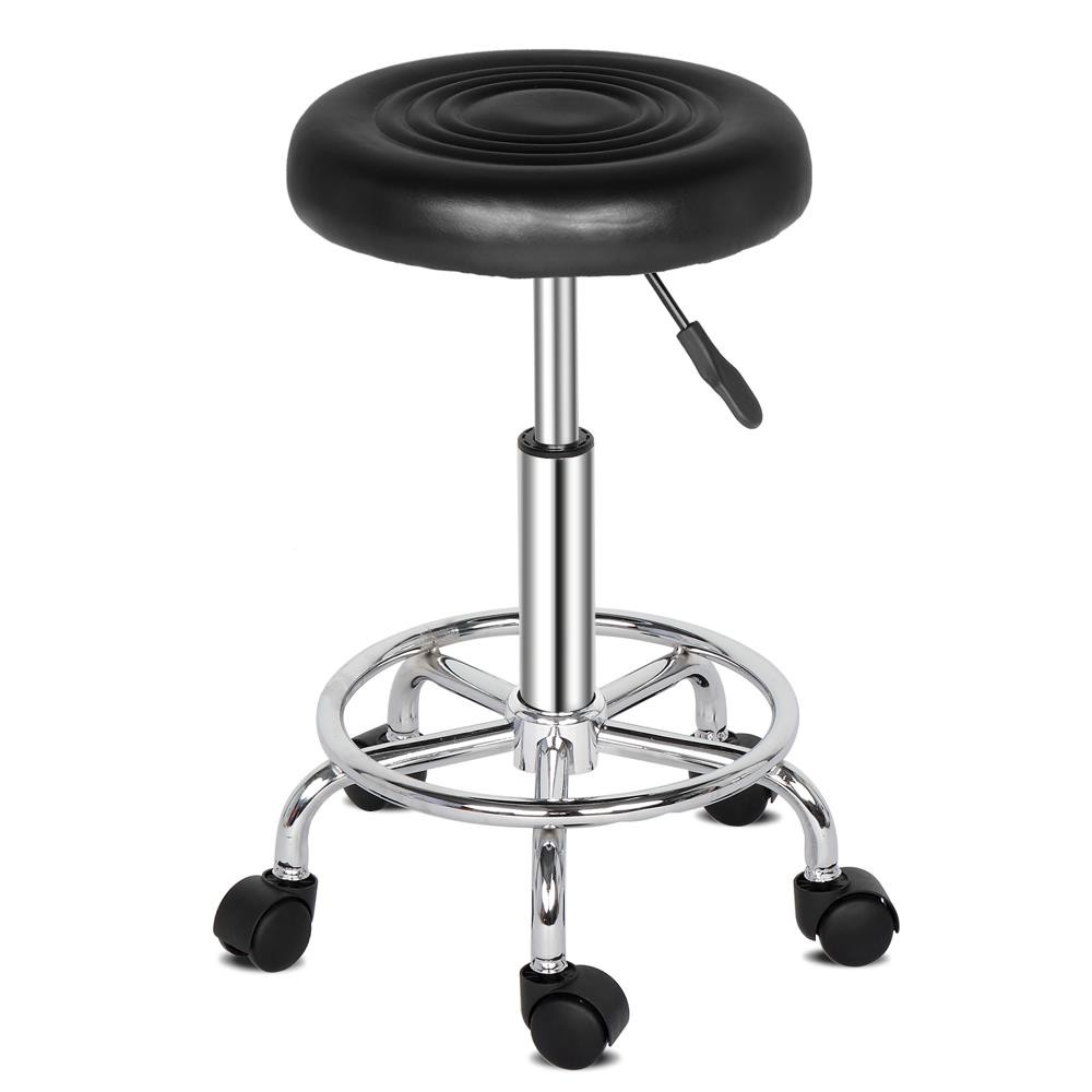 Swivel Salon Stool Chair Adjustable Hydraulic Rolling Stool for Beauty Barber