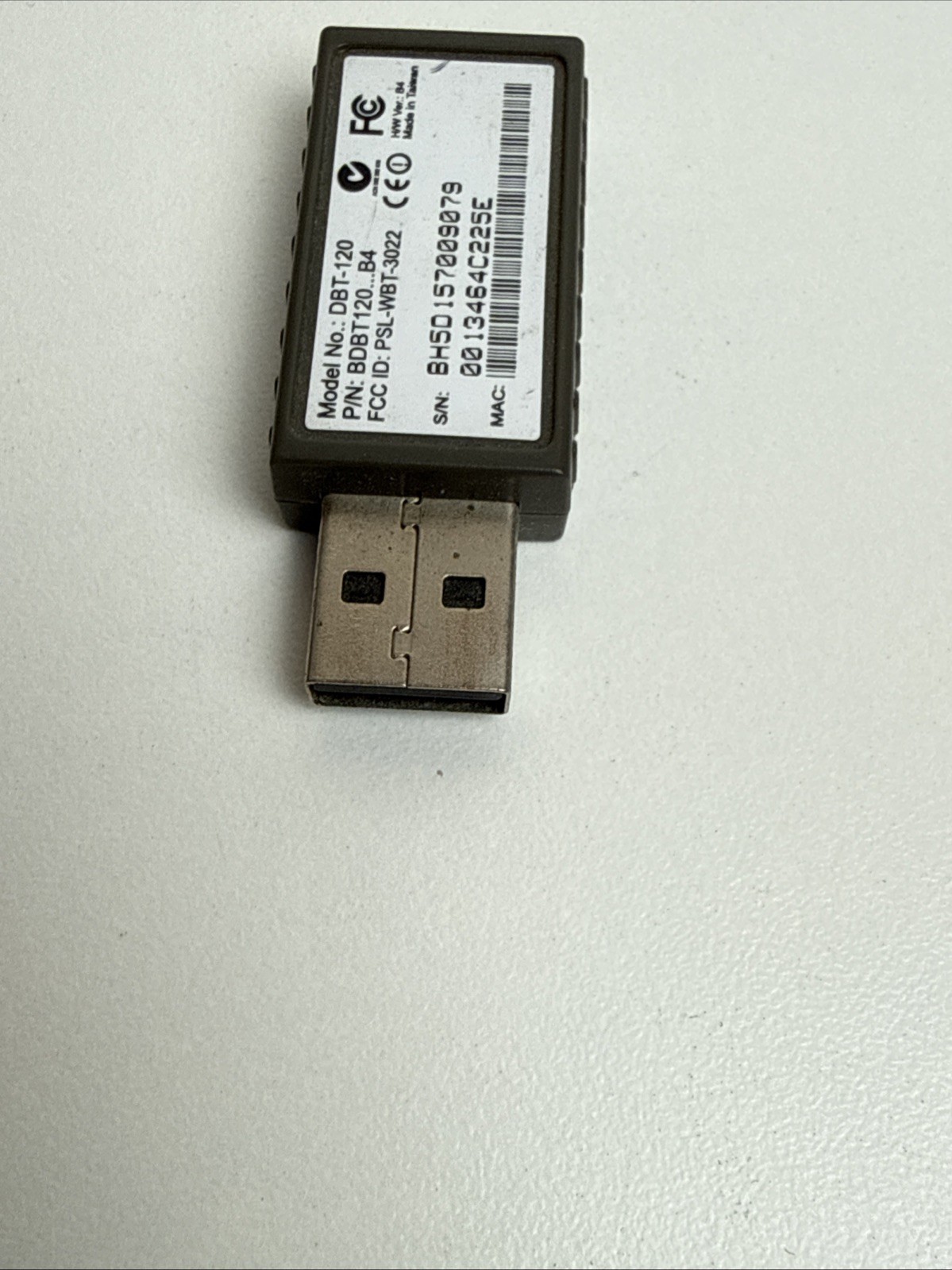 D-Link DBT-120 USB Bluetooth 1.1 Adapter PC/Mac Plug & Play 33ft Range