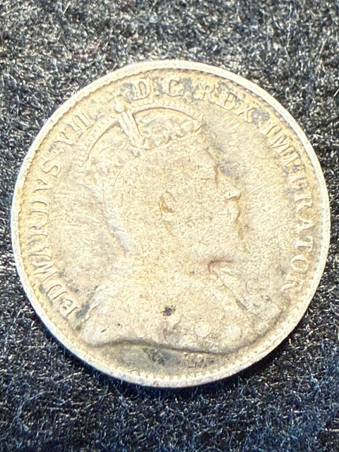1902 CANADA 5 CENTS 5C SMALL H NARROW H KM# 9 GREAT 92.5% SILVER COIN SHIPS FREE