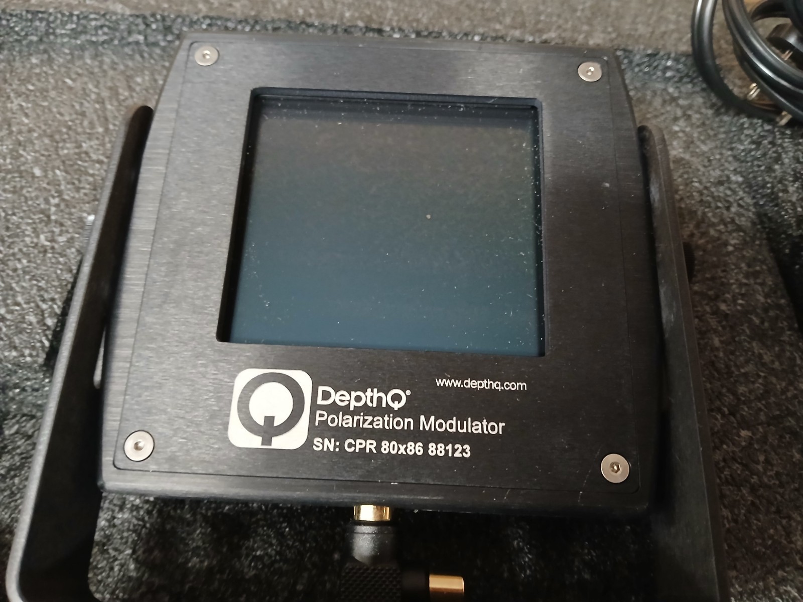 DepthQ Polarization Modulator w/ Modulator Driver SN: CPR 80x66 88123