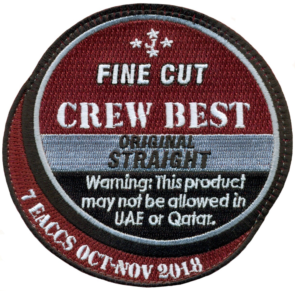 USAF 7th AIRBORNE COMMAND CONTROL SQUADRON OIR 2018 PATCH