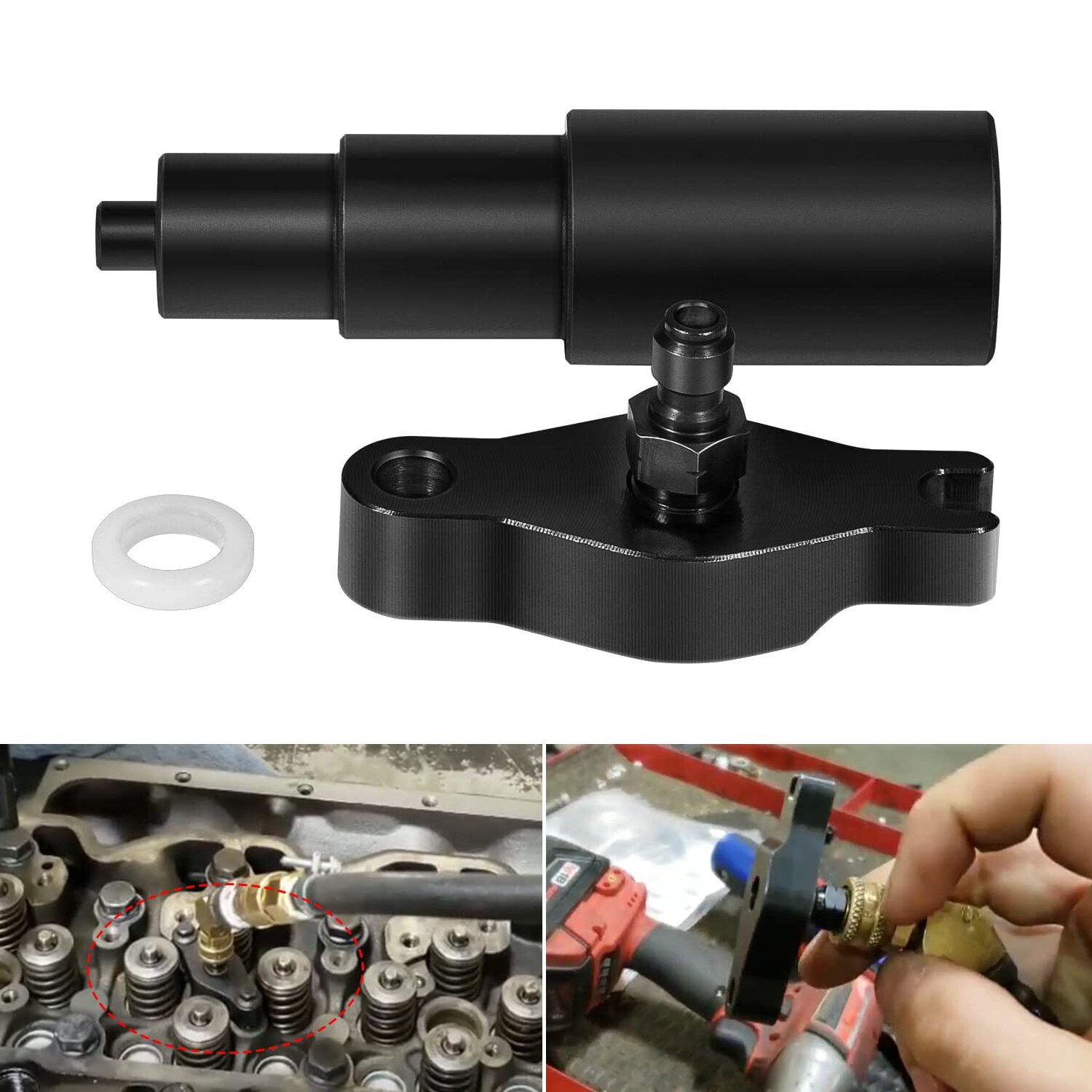 TU-15-26 Diesel Compression Injector Adapter Fits for 1998-2002 Cummins ISB 5.9L