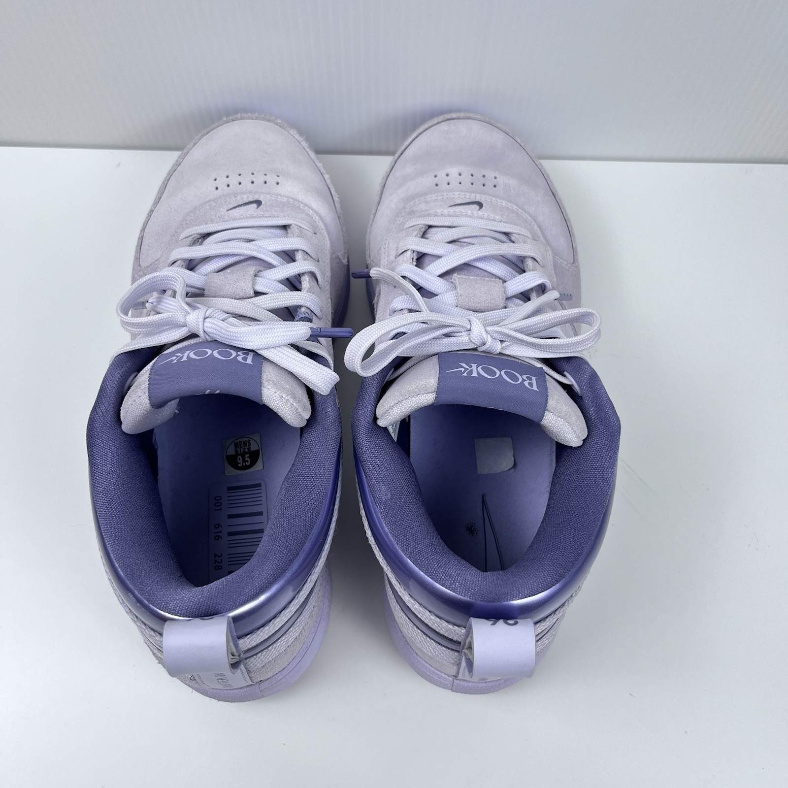 Nike Men's Book 1 Basketball Men’s 9.5 Women’s 11 Barely Grape |FJ4249-500|