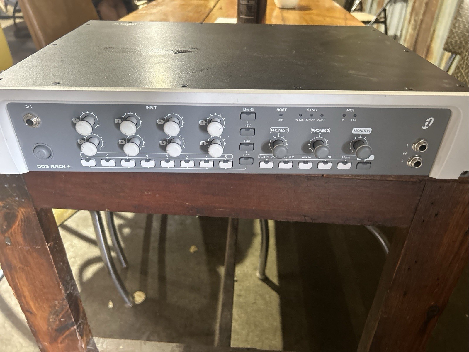 DIGIDESIGN Digi 003 RACK+ FireWire Audio Interface with 8 Mic Preamps