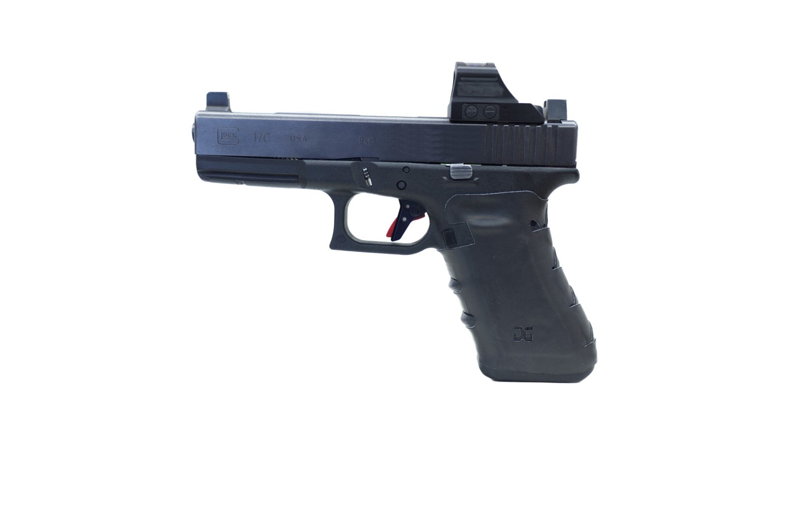 DEFGrip handgun Grip wrap for GLOCK 17, 19X, 22, 24, 31, 34, 35, 37, 45, 47