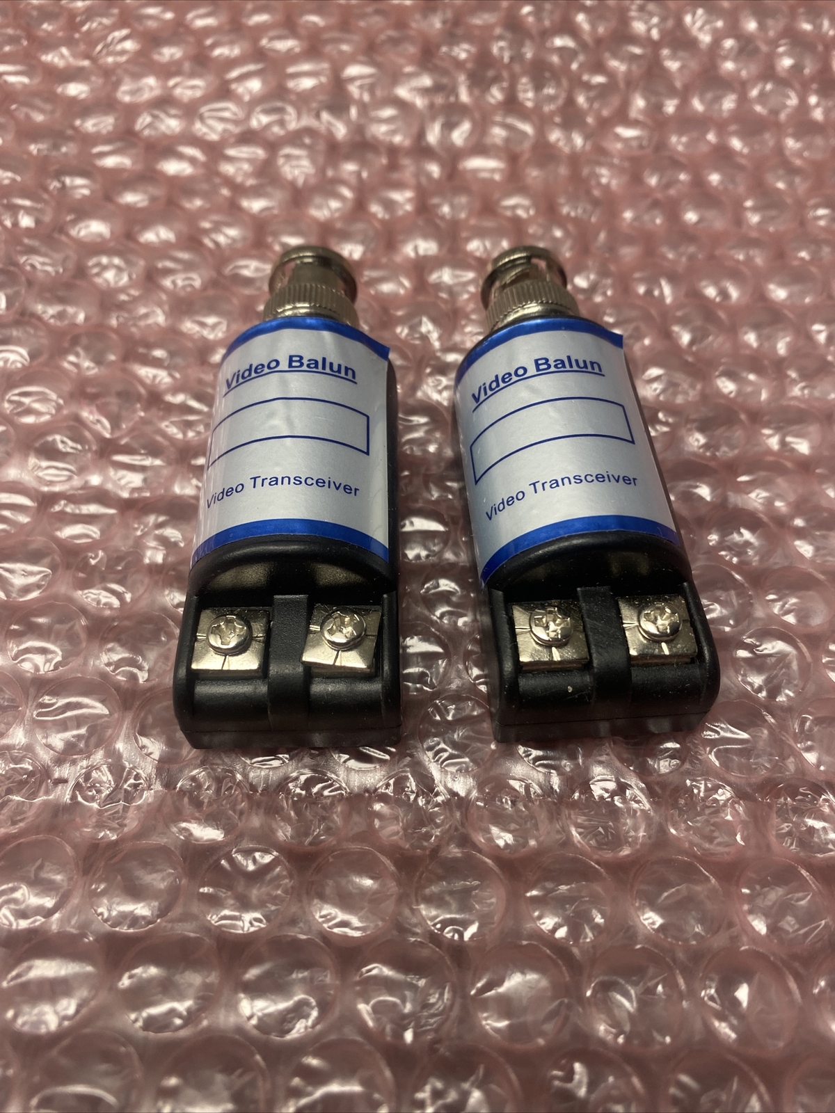 New 2pc, 1Channel Passive Video Balun Transmitter, Model VB-2V