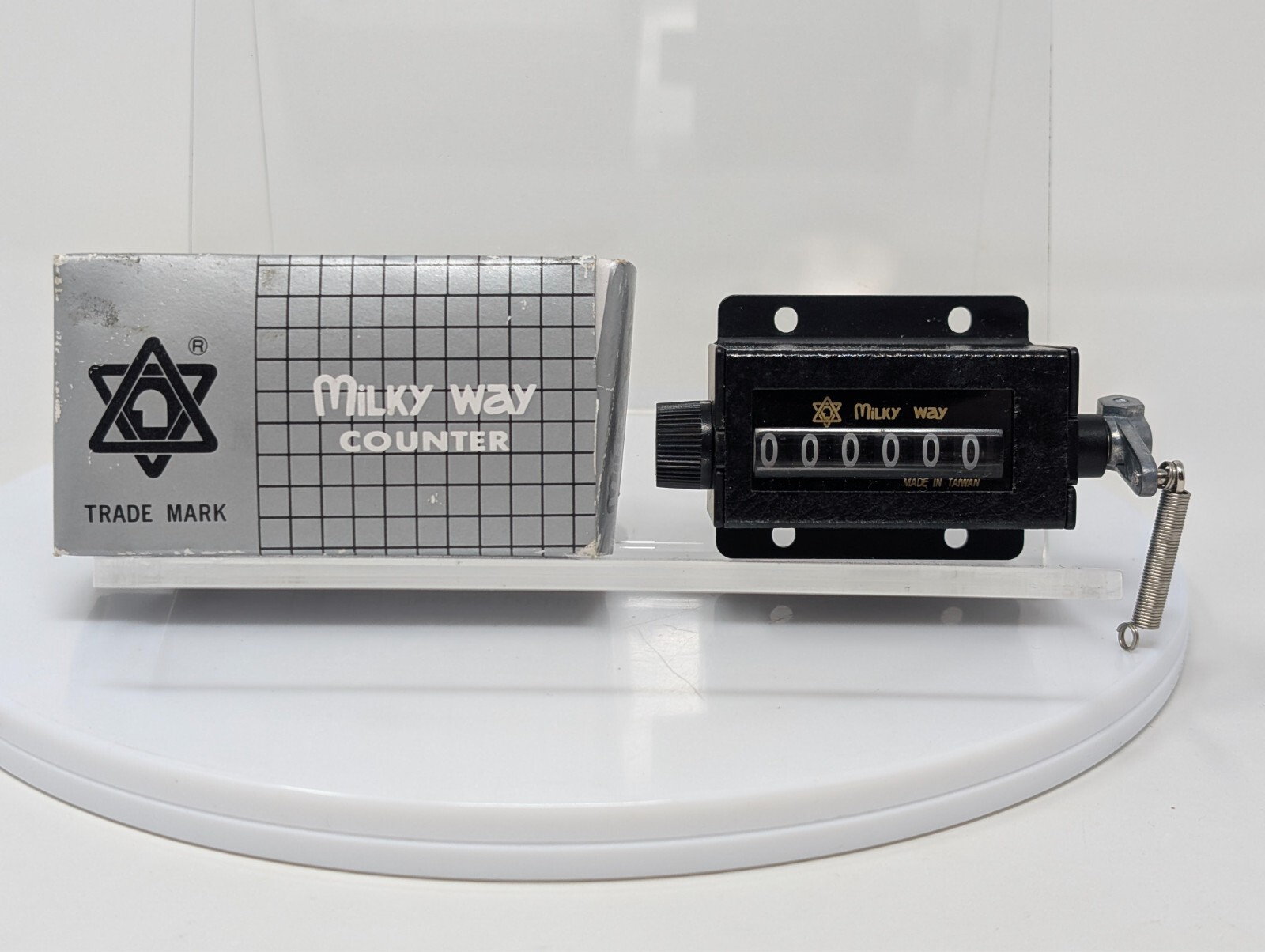 MILKY WAY 6 DIGIT COUNTER U7-1 Industrial Machine Use Time Clock Measure RS-102
